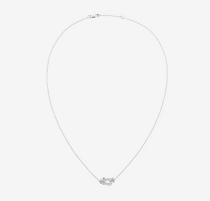 Miro FORCE 10 DIAMOND SILVER NECKLACE MINI MODEL