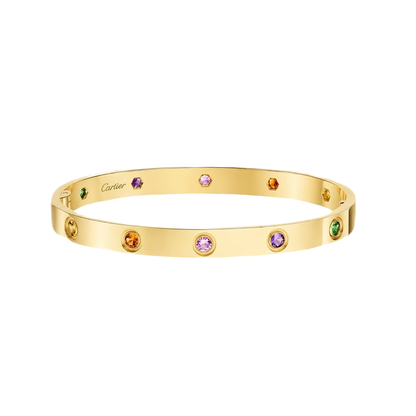 [Miro ] 2026 RAINBOW LOVE BRACELET 6.1MM  10 DIAMONDS