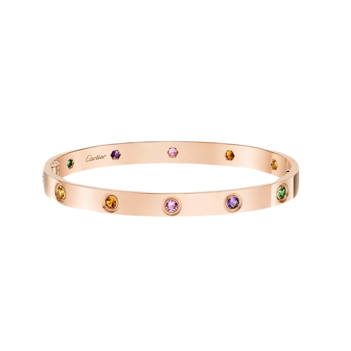 [Miro ] 2026 RAINBOW LOVE BRACELET 6.1MM  10 DIAMONDS