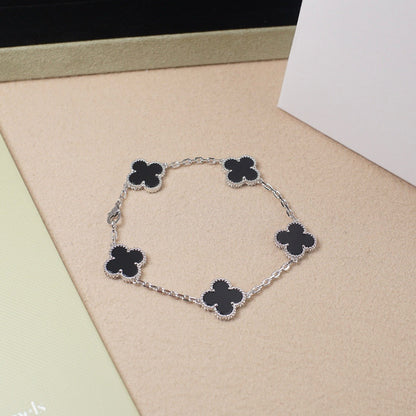 [Miro ]New CLOVER 5 MOTIF ONYXS BRACELET COLLECTION