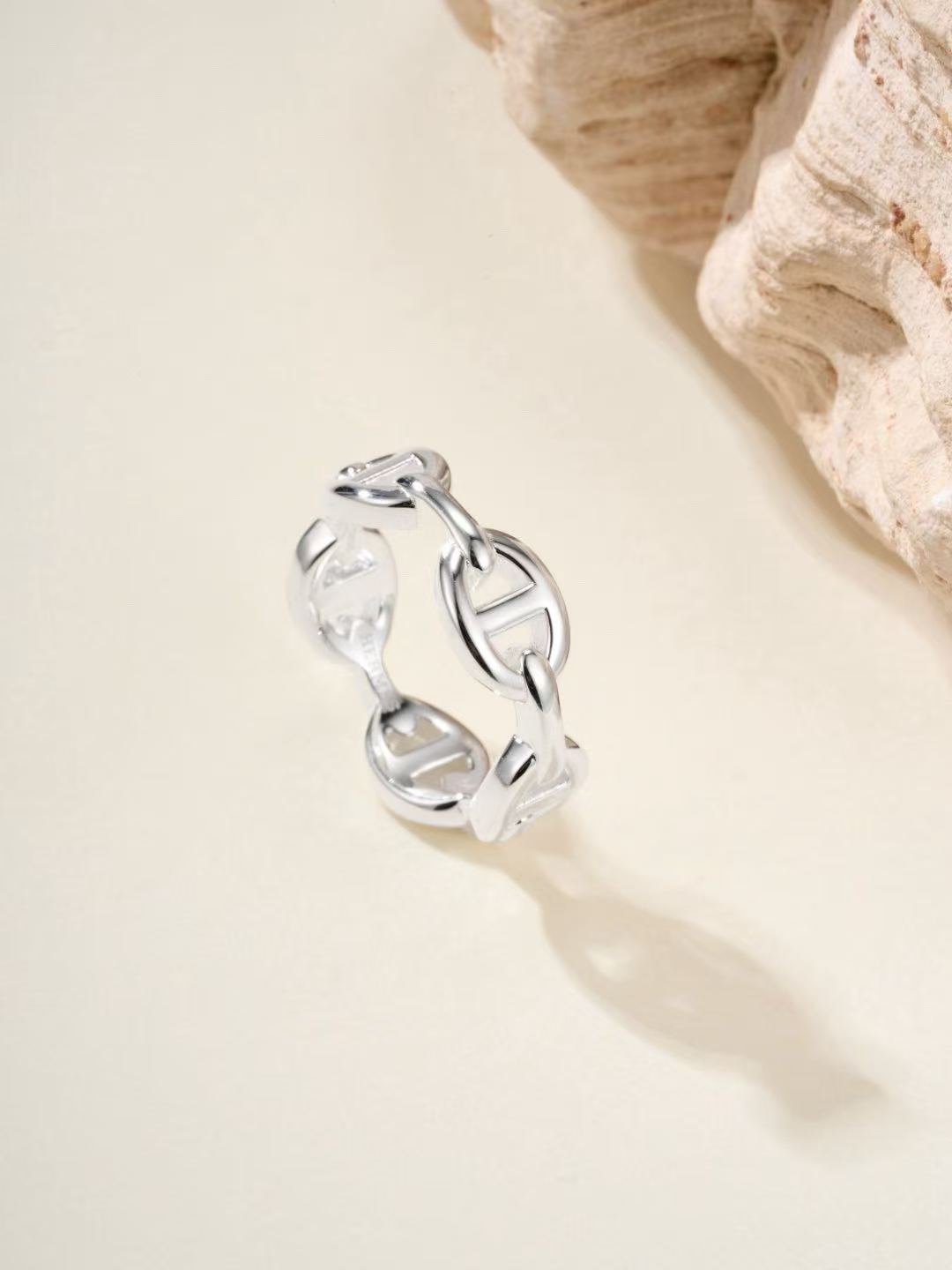 [Miro ]HM Pig Nose Silver Ring