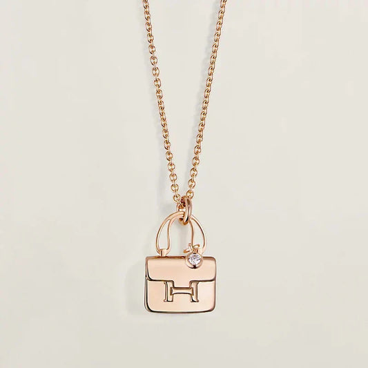 Miro AMULETTE PEDANT ROSE GOLD NECKLACE
