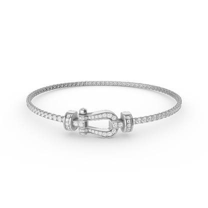 Miro FORCE  HORSESHOE  DIAMOND TENNIS BRACELET