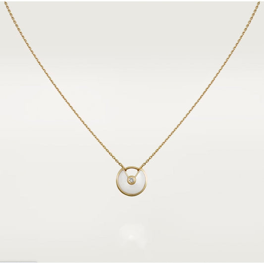 Miro AMULETTE ROSE GOLD MOP NECKLACE