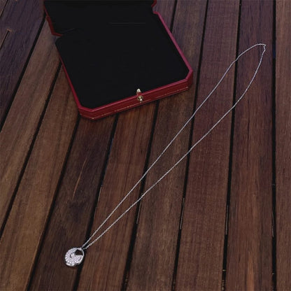 Miro AMULETTE SILVER FULL DIAMOND NECKLACE