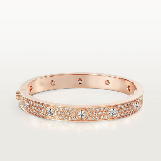 Miro LOVE BRACELET 6.1MM DIAMOND-PAVED 10 BIG DIAMONDS