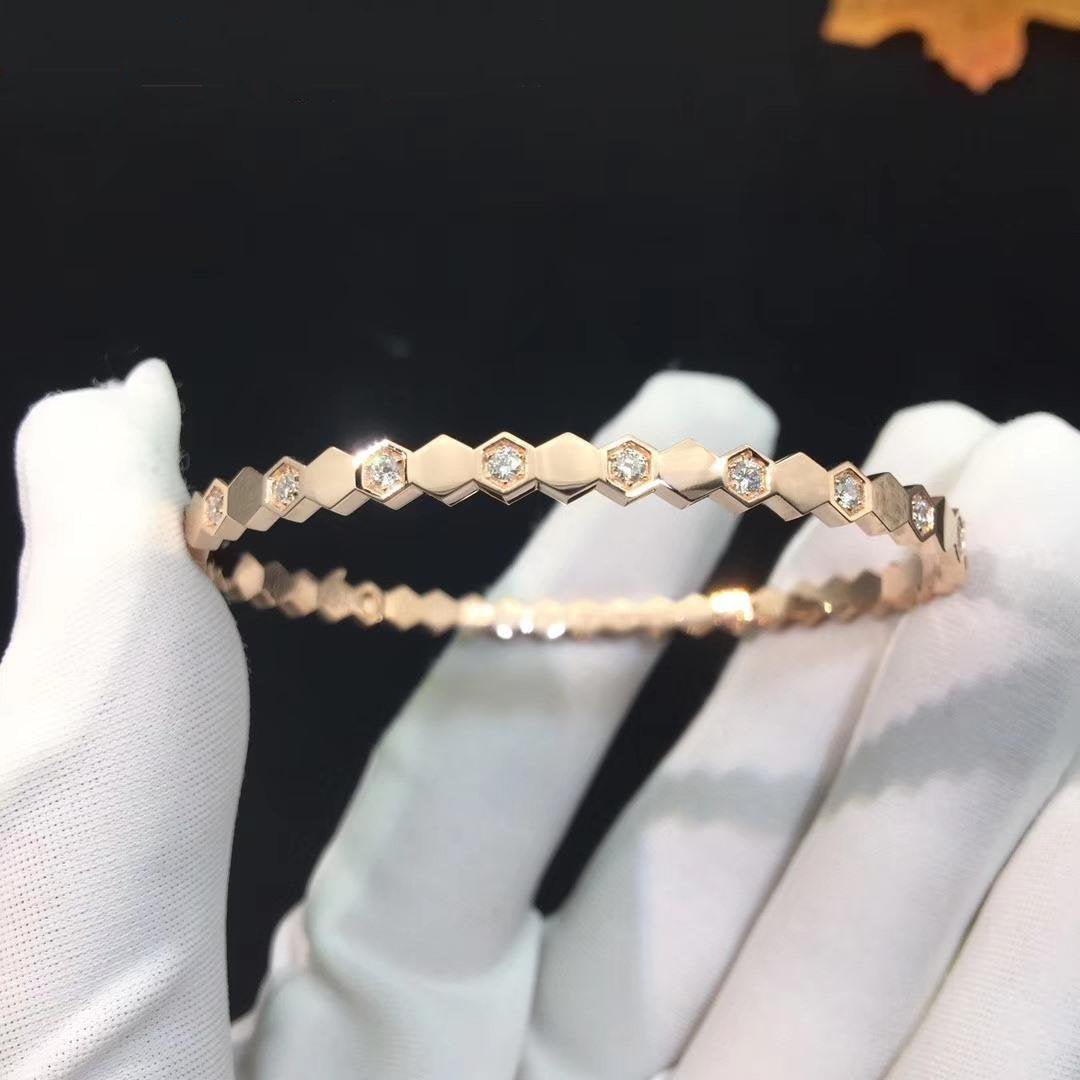 Miro BEE LOVE SILVER DIAMOND BRACELET