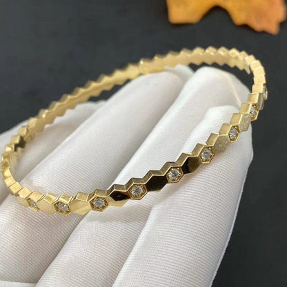Miro BEE LOVE GOLD DIAMOND BRACELET