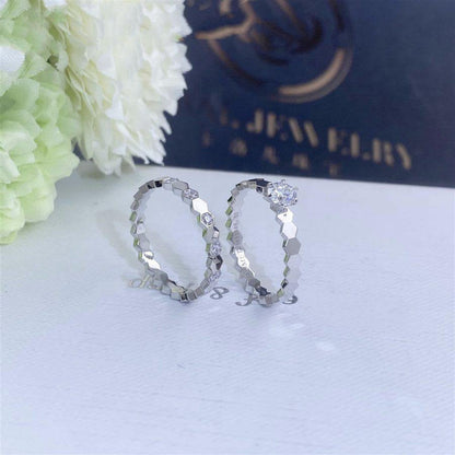 Miro BEE LOVE RING SILVER 1 DIAMOND