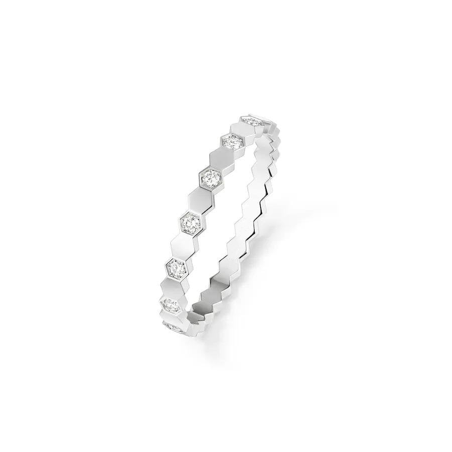 Miro BEE LOVE RING SILVER DIAMOND