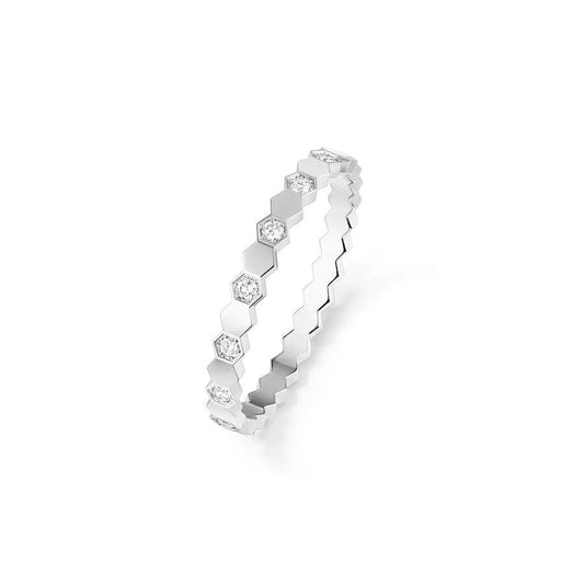 Miro BEE LOVE RING SILVER DIAMOND