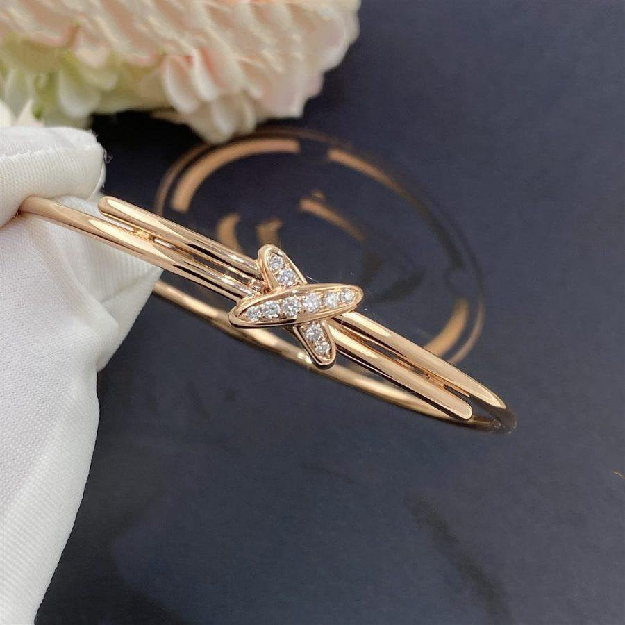 Miro JEUX DE BRACELET PINK GOLD DIAMONDS