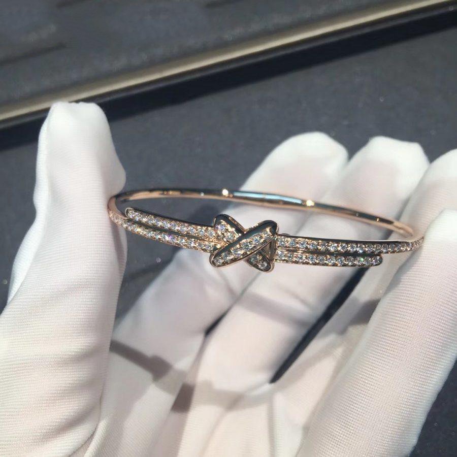 Miro JEUX DE BRACELET DIAMONDS PINK GOLD