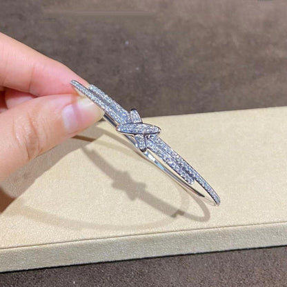 Miro JEUX DE BRACELET DIAMONDS SILVER