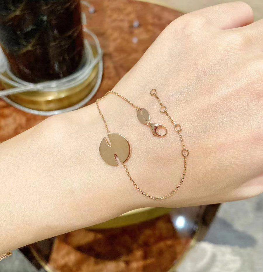 Miro JEUX DE BRACELET MOP PINK GOLD DIAMONDS