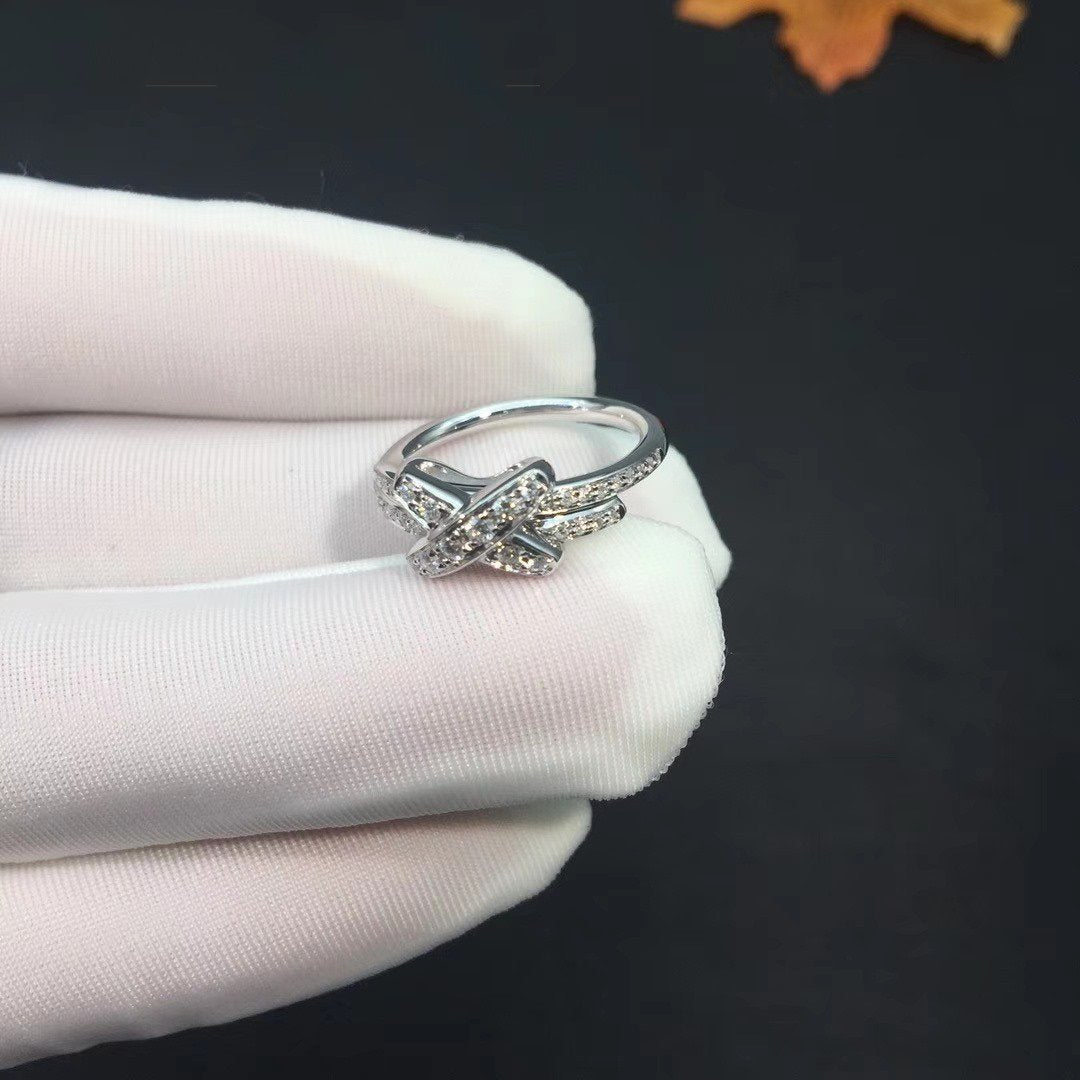 Miro JEUX DE SILVER DIAMOND RING