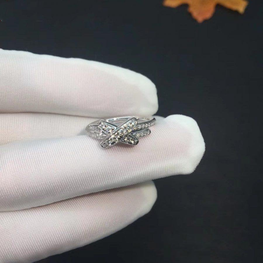 Miro JEUX DE SILVER DIAMOND RING