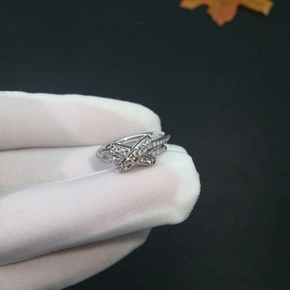 Miro JEUX DE SILVER DIAMOND RING