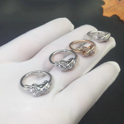Miro JEUX DE SILVER DIAMOND RING