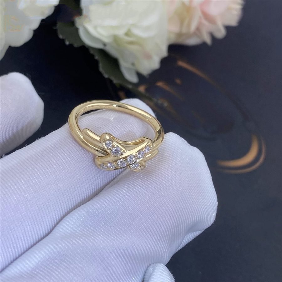 Miro JEUX DE GOLD DIAMOND RING