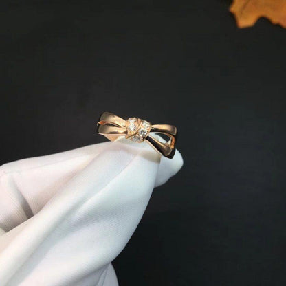 Miro LIENS RING PINK GOLD DIAMOND