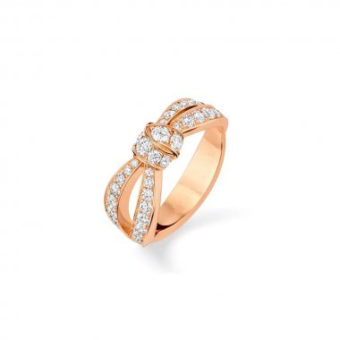 Miro LIENS PINK GOLD DIAMOND RING