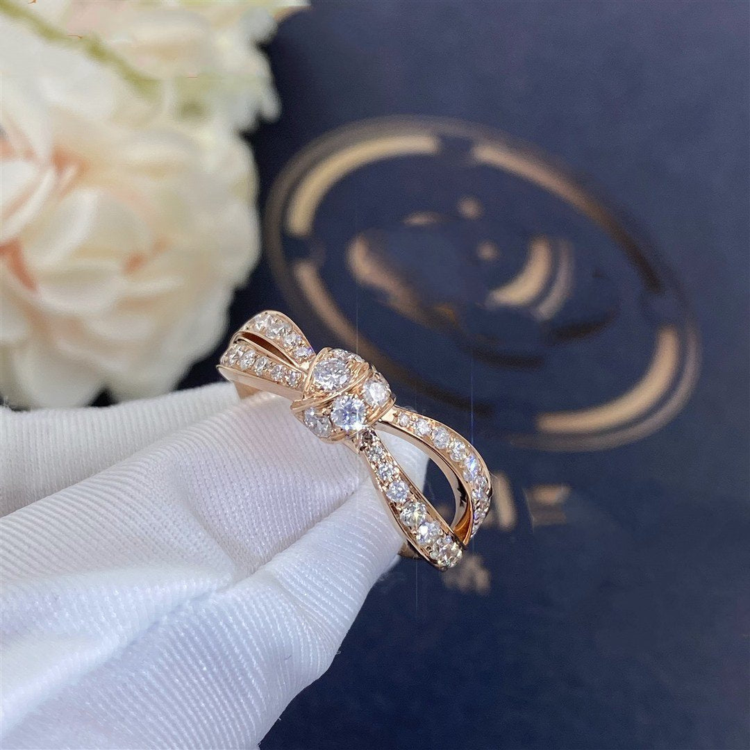 Miro LIENS PINK GOLD DIAMOND RING