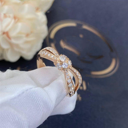 Miro LIENS PINK GOLD DIAMOND RING