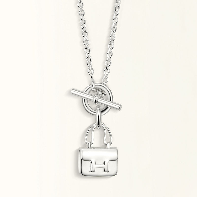 Miro POP Hペンダント シルバーネックレス