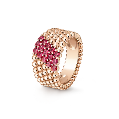 [Miro ]  PERLEE DIAMOND RING ,5-ROW DIAMOND-SET DESIGN