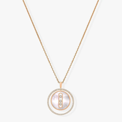 [Miro ]  MOVE MM NACRE BLANCHE DIAMOND NECKLACE