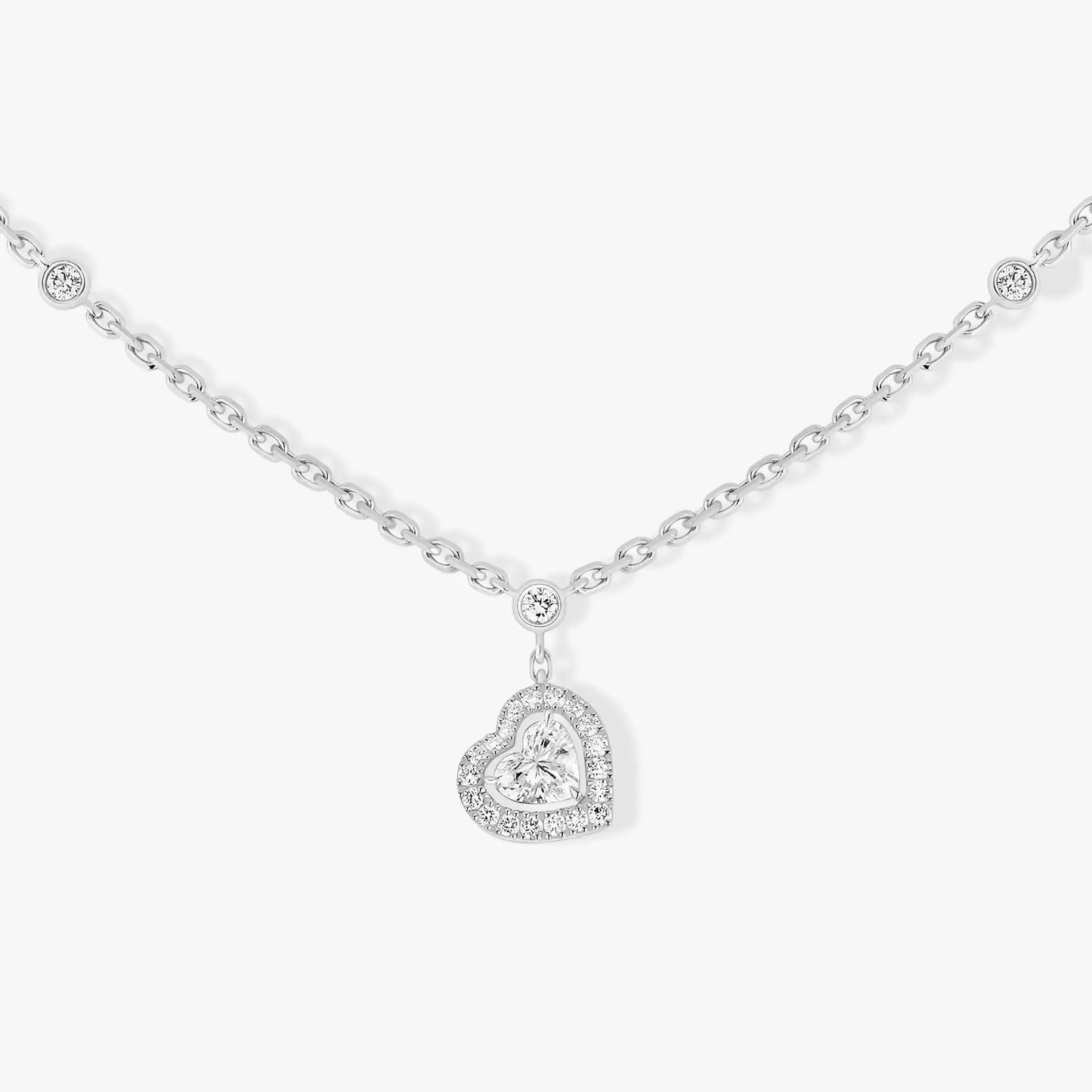 [Miro ] JOY HEART DIAMOND NECKLACE