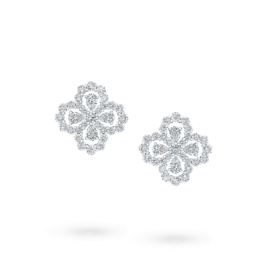 ミロ ループピアス フルモチーフ ダイヤモンド 16MM
