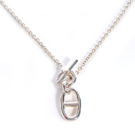 Miro HM CHAINE D'ANCRE PENDANT NECKLACE STERLING SILVER