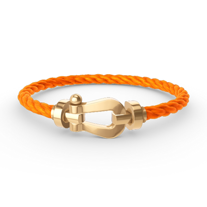 Miro FORCE LARGE HORSESHOE NO DIAMOND BRACELET GOLD