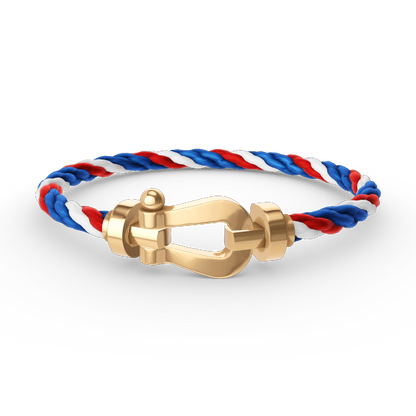 Miro FORCE LARGE HORSESHOE NO DIAMOND BRACELET GOLD
