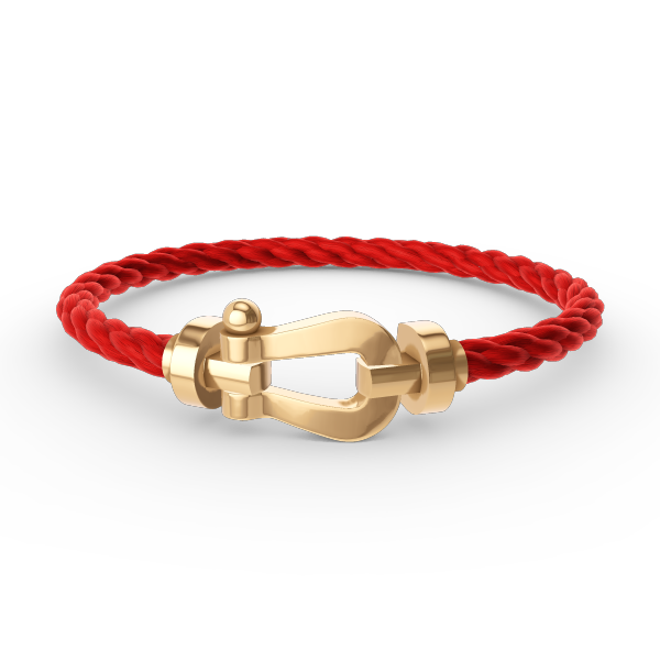 Miro FORCE LARGE HORSESHOE NO DIAMOND BRACELET GOLD