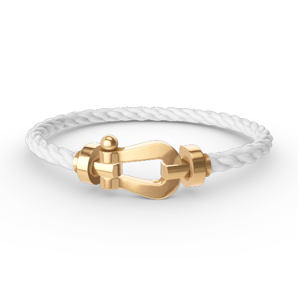 Miro FORCE LARGE HORSESHOE NO DIAMOND BRACELET GOLD