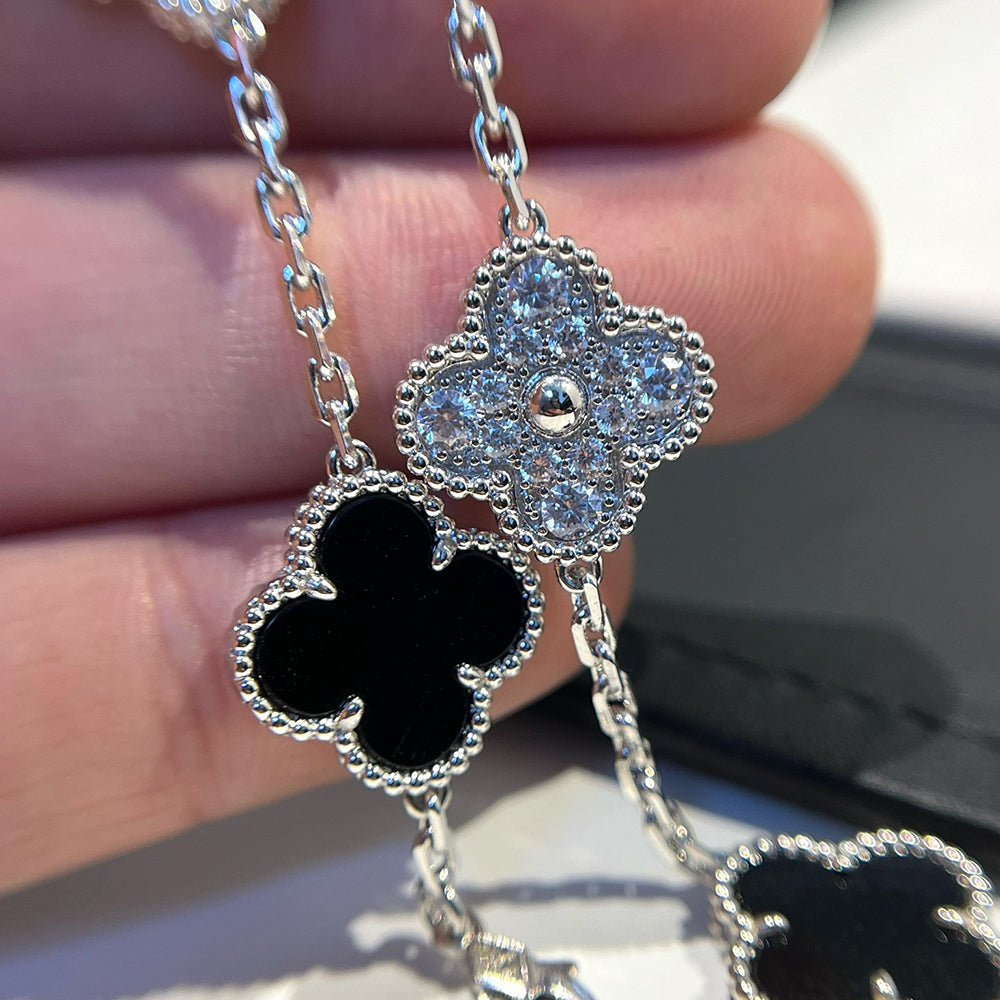 [Miro ]New CLOVER 5 MOTIF ONYXS BRACELET COLLECTION