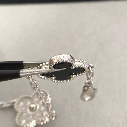 [Miro ]New CLOVER 5 MOTIF ONYXS BRACELET COLLECTION