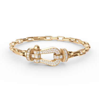 Miro FORCE LARGE HORSESHOE CLASP  METAL BRACELET