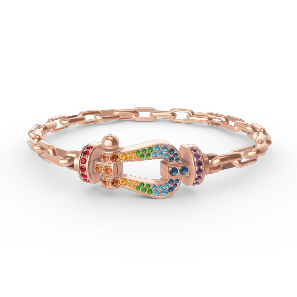 Miro FORCE LARGE HORSESHOE CLASP  METAL BRACELET