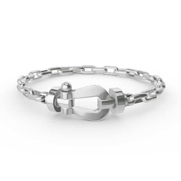 Miro FORCE LARGE HORSESHOE CLASP  METAL BRACELET