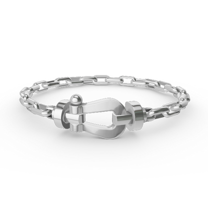 Miro FORCE LARGE HORSESHOE CLASP  METAL BRACELET