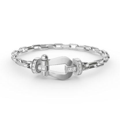 Miro FORCE LARGE HORSESHOE CLASP  METAL BRACELET