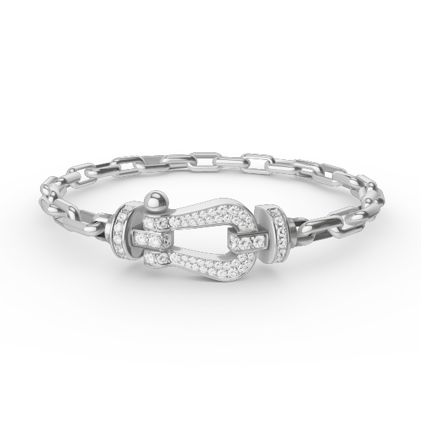 Miro FORCE LARGE HORSESHOE CLASP  METAL BRACELET