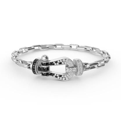Miro FORCE LARGE HORSESHOE CLASP  METAL BRACELET