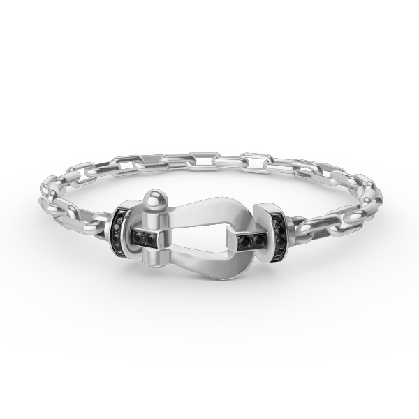 Miro FORCE LARGE HORSESHOE CLASP  METAL BRACELET