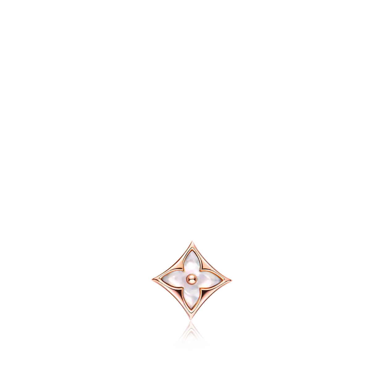 Miro STAR MOP PINK GOLD EARRINGS