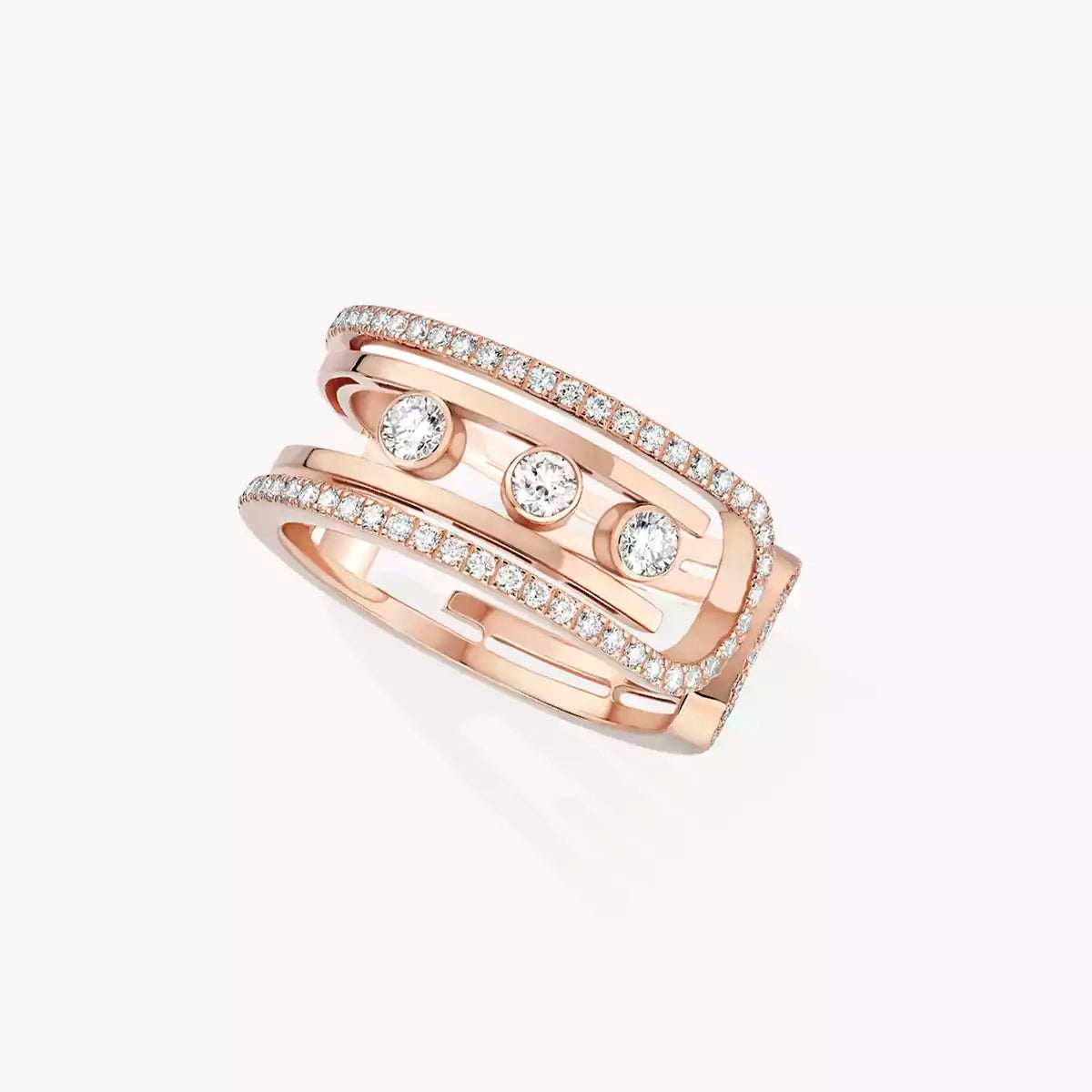 [Miro ] Move 10th Diamond Ring in Gold